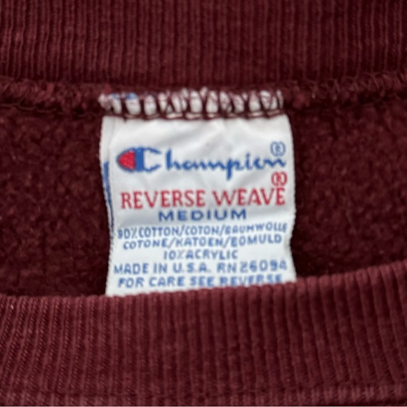 Vintage Champion Boston College Sweatshirt - Picture 3 of 3